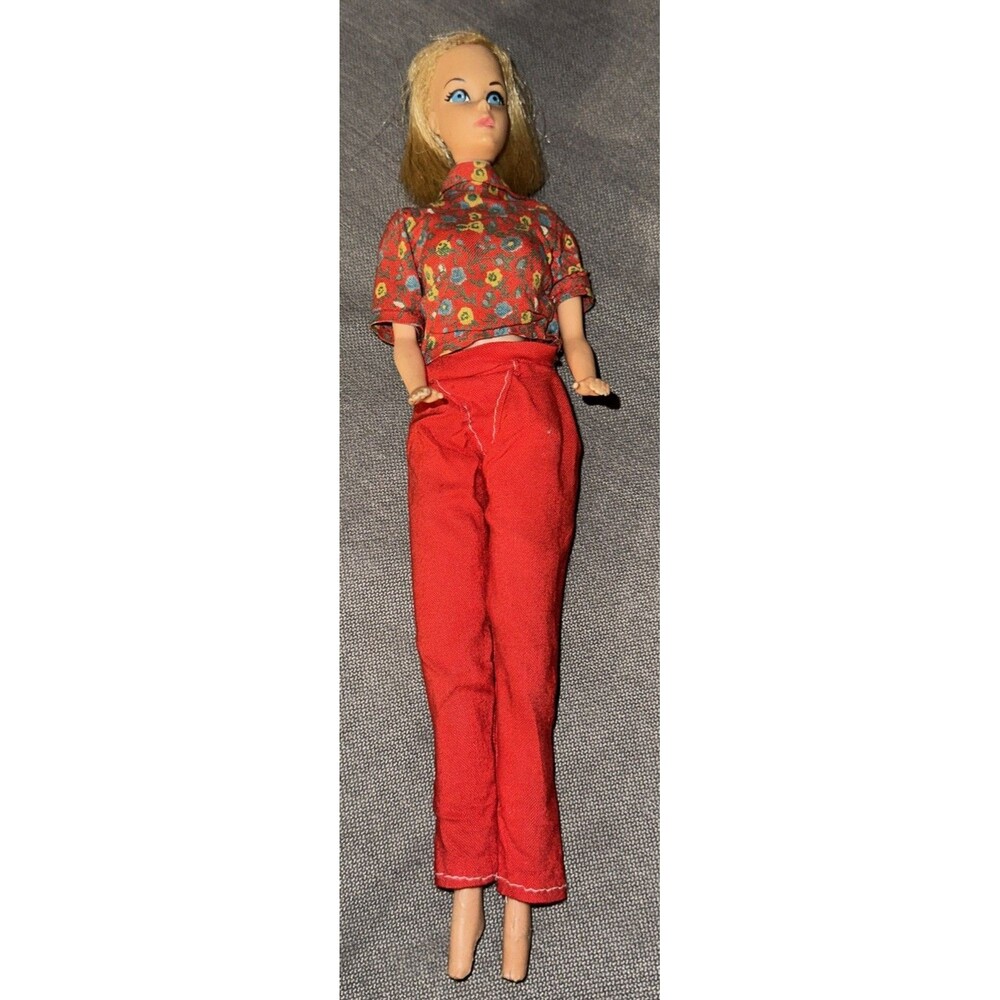 MOD TWIST N TURN DOLL CIRCA 1966 Blonde Short HAIR Korea Barbie By Mattel